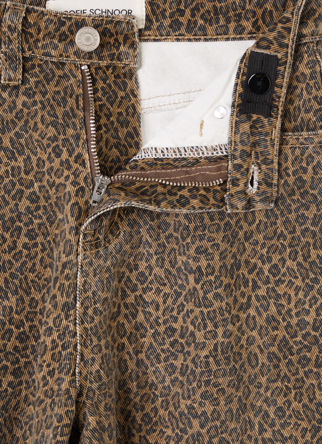Sofie Schnoor Havana tapered jeans met steekzakken - detail 3 camel