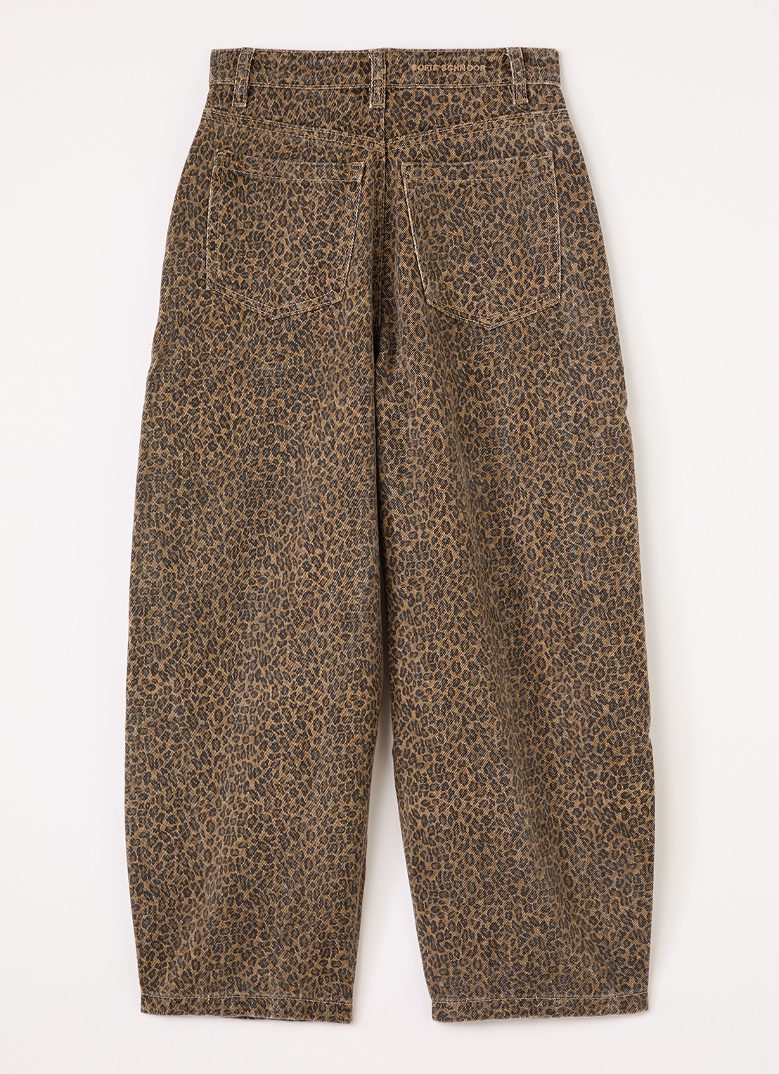 Sofie Schnoor Havana tapered jeans met steekzakken - voorkant 2 camel