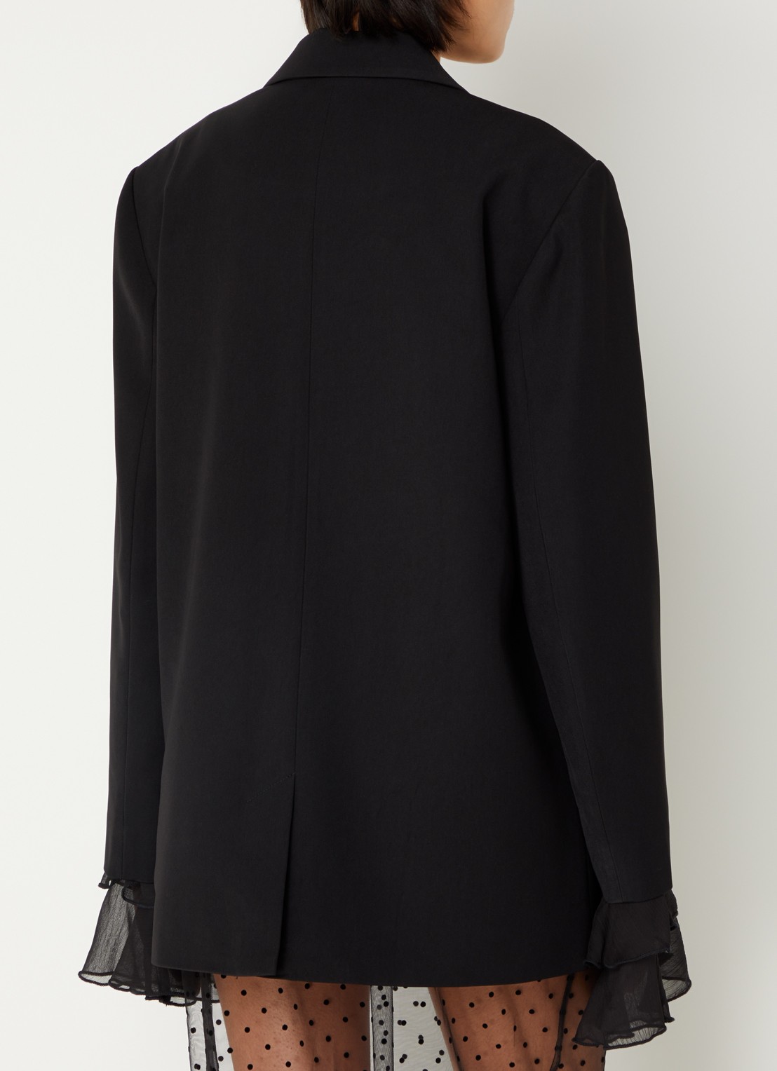 Sofie Schnoor Lovelle blazer met klepzakken - achterkant 2 zwart