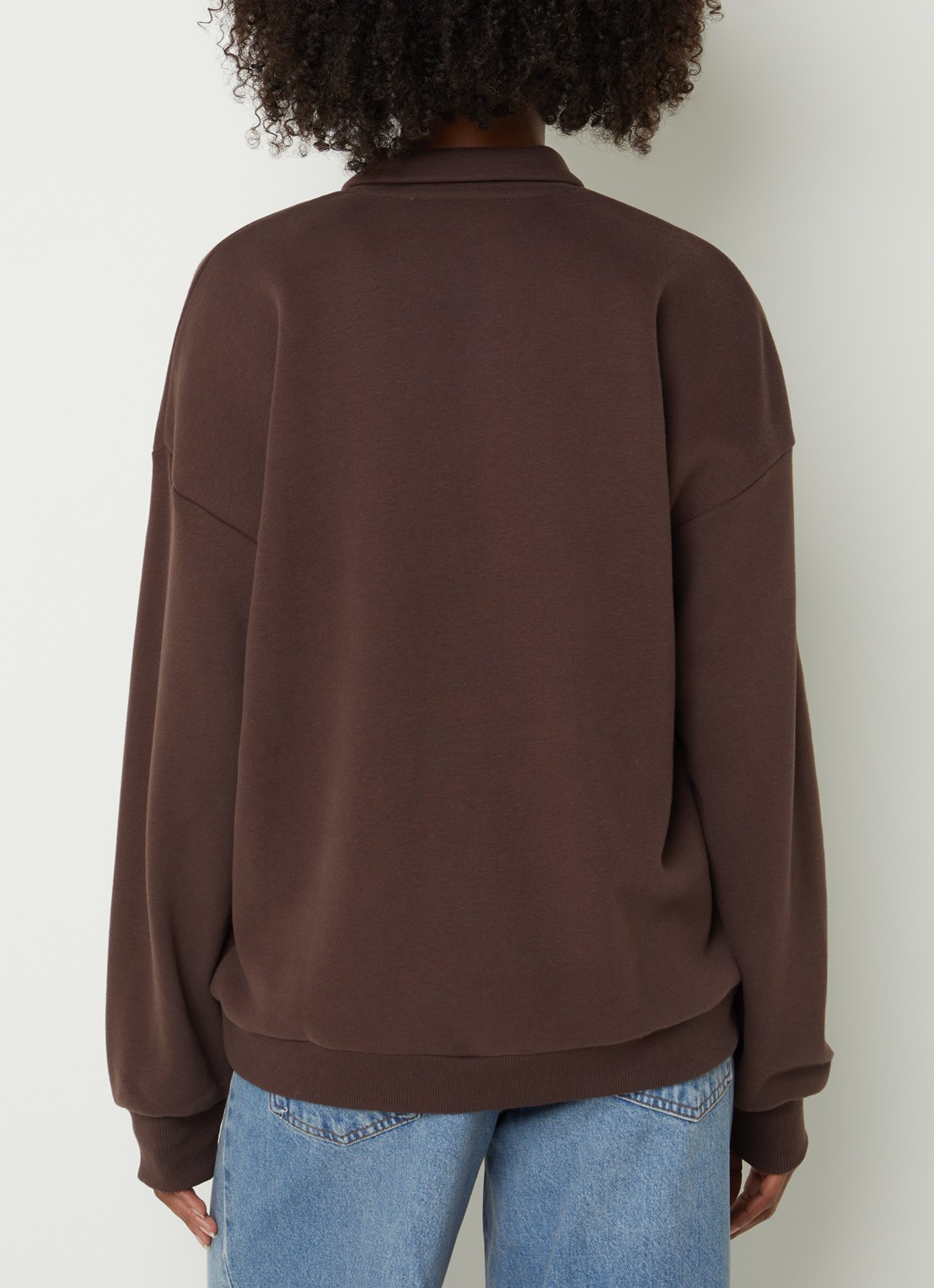 Sofie Schnoor Lume sweater met polokraag - achterkant bruin