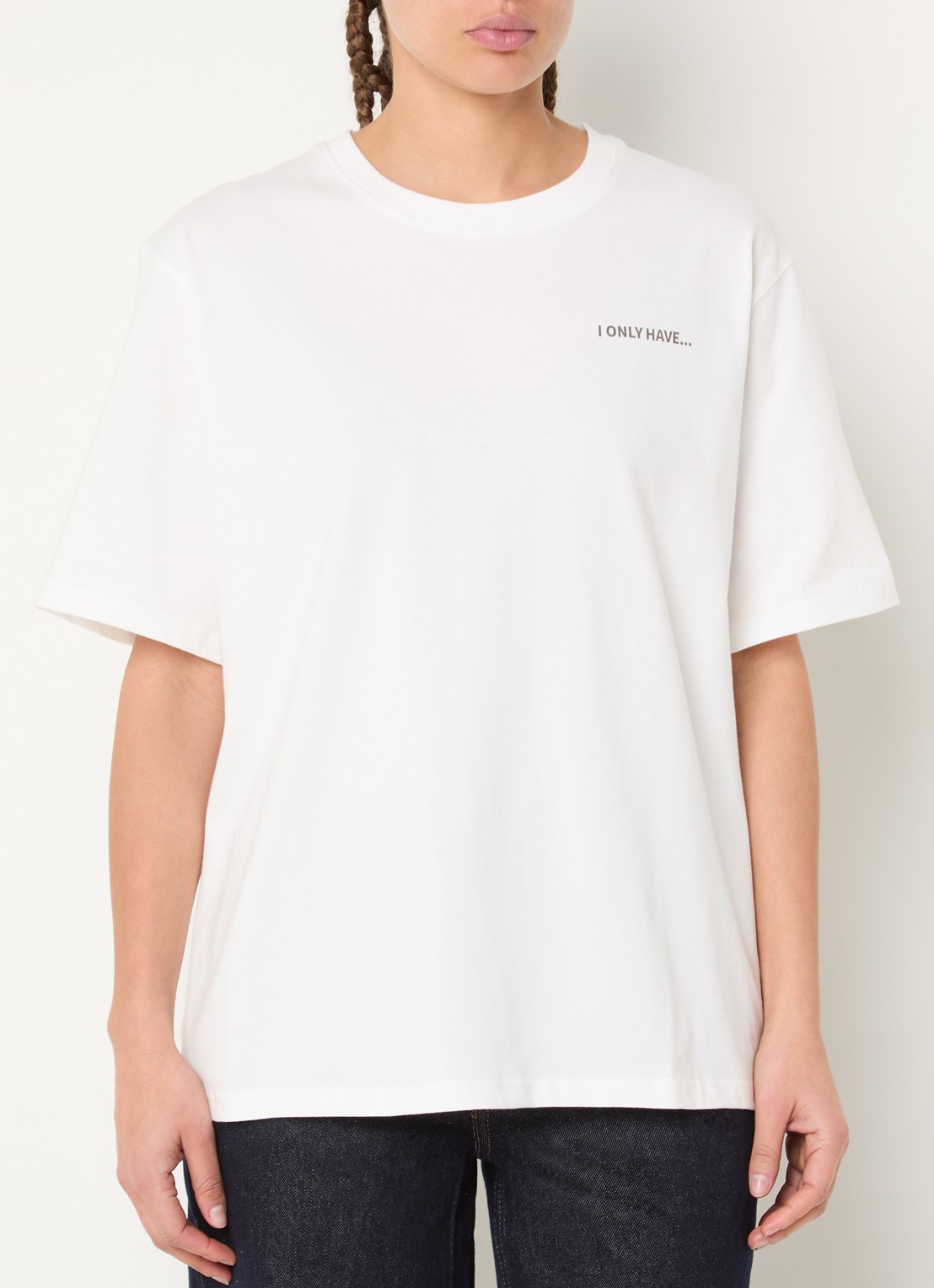 Sofie Schnoor Maesw T-shirt met print - achterkant 3 wit