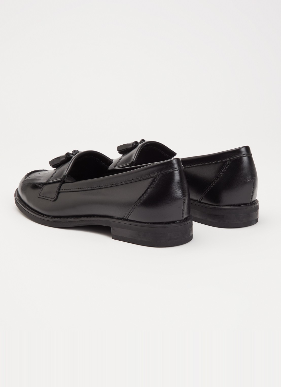 Sofie Schnoor Olivia loafer van leer - achterkant zwart