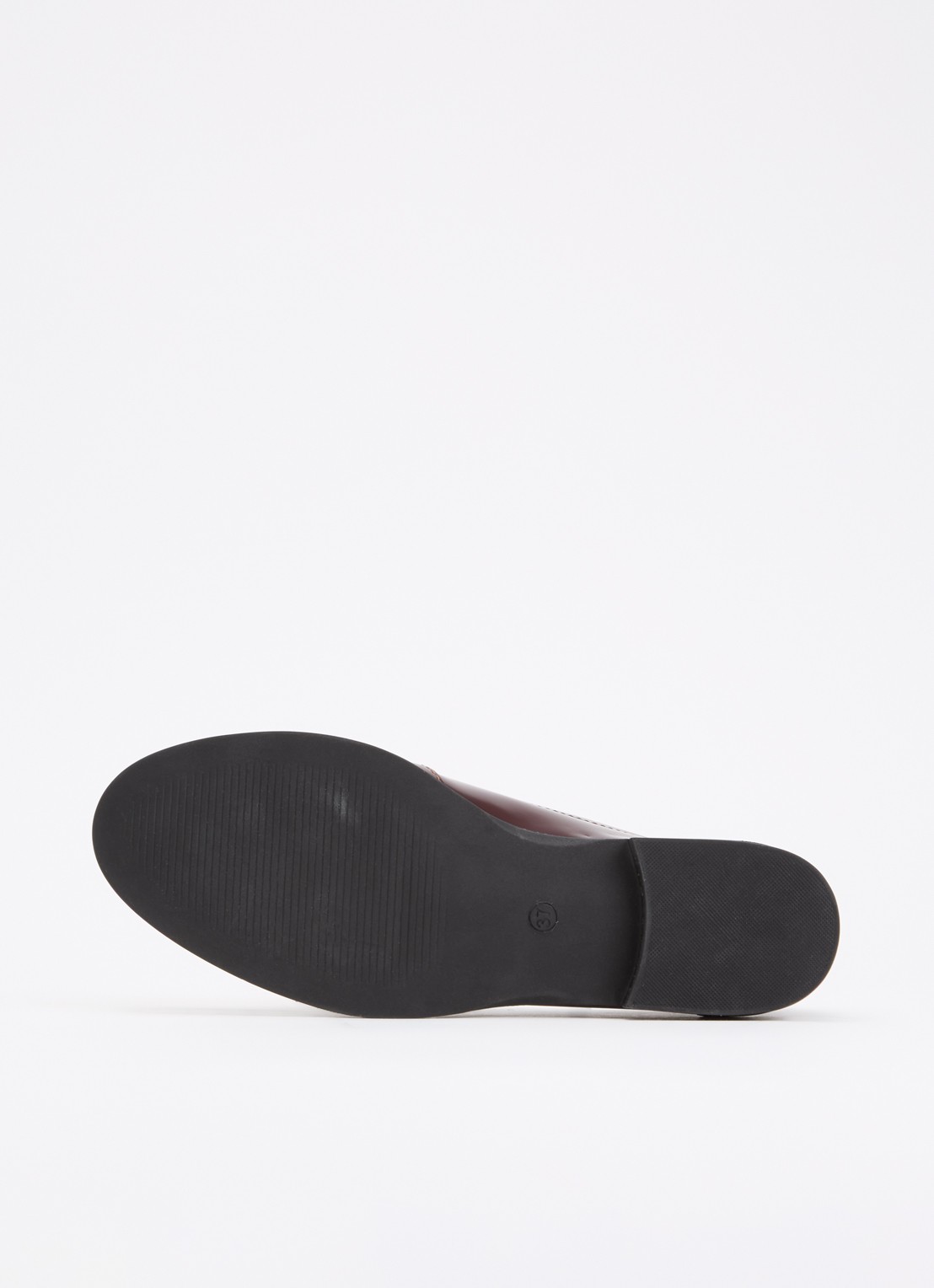 Sofie Schnoor Olivia loafer van leer - detail 4 bordeauxrood