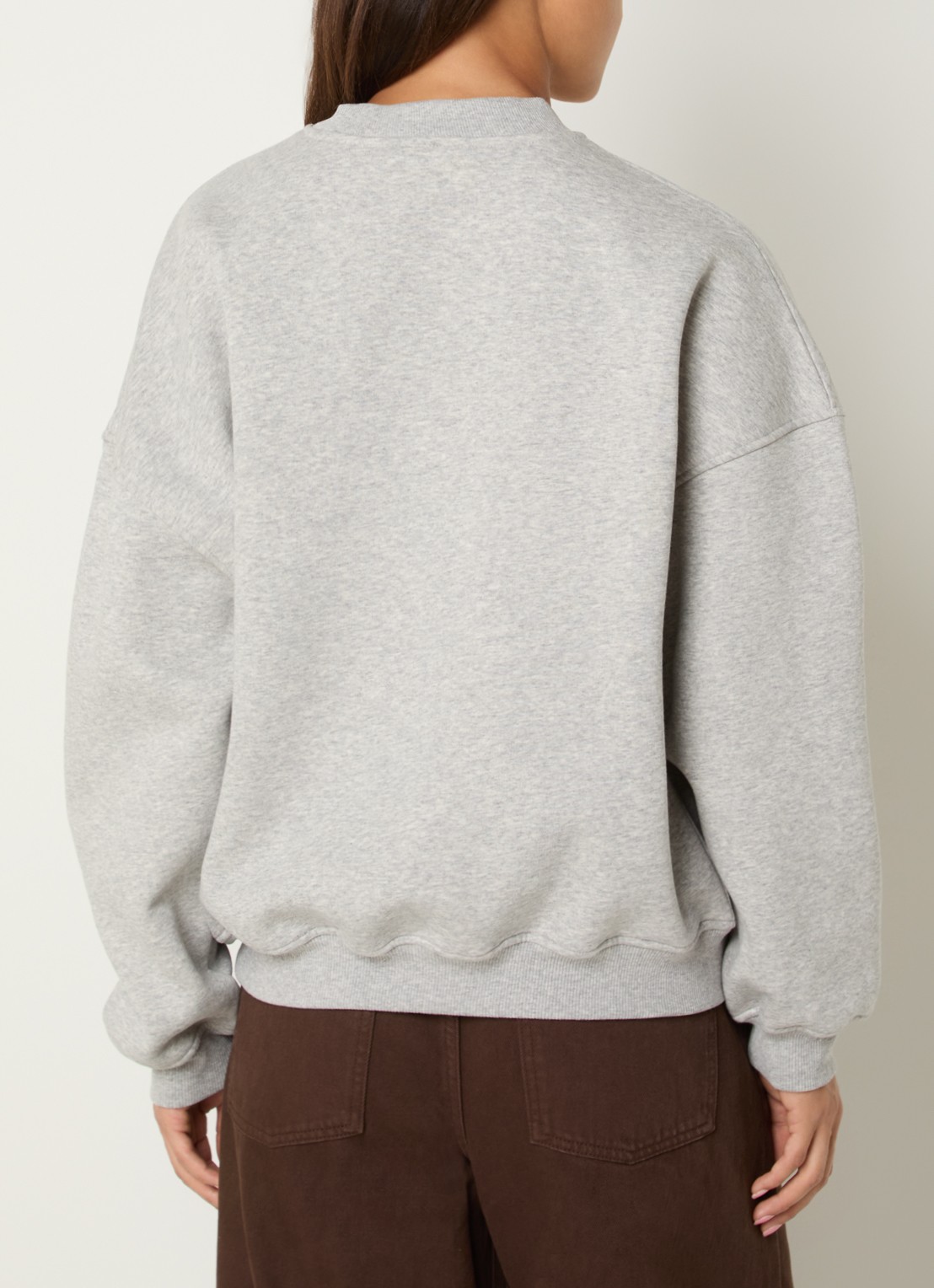 Sofie Schnoor Paross sweater met ronde hals - achterkant 3 grijs