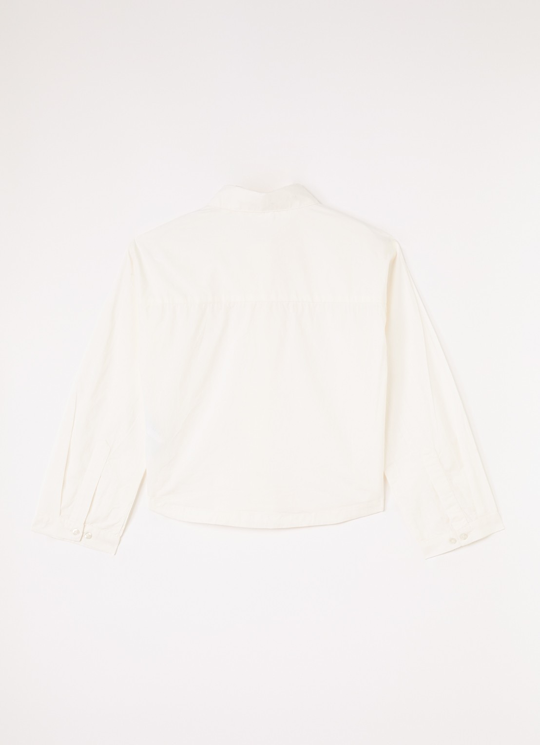 Sofie Schnoor Sylvia blouse met kraag - voorkant 2 gebroken wit
