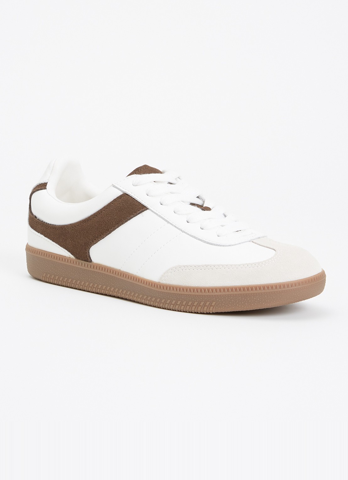 Sofie Schnoor T426 sneaker van leer - voorkant 4 donkerbruin