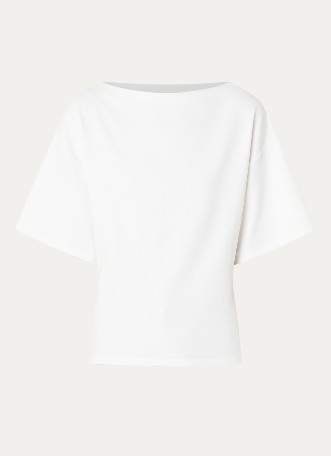 Sofie Schnoor Teasw T-shirt met boothals - voorkant 3 wit