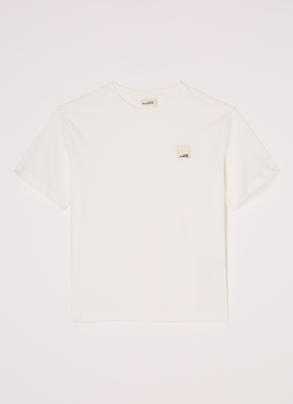 Sofie Schnoor Verasy T-shirt met logo - voorkant wit
