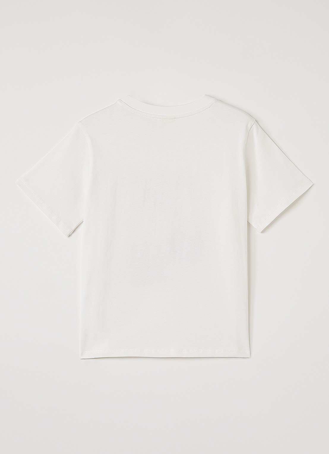 Sofie Schnoor Zena T-shirt met print - voorkant 2 gebroken wit