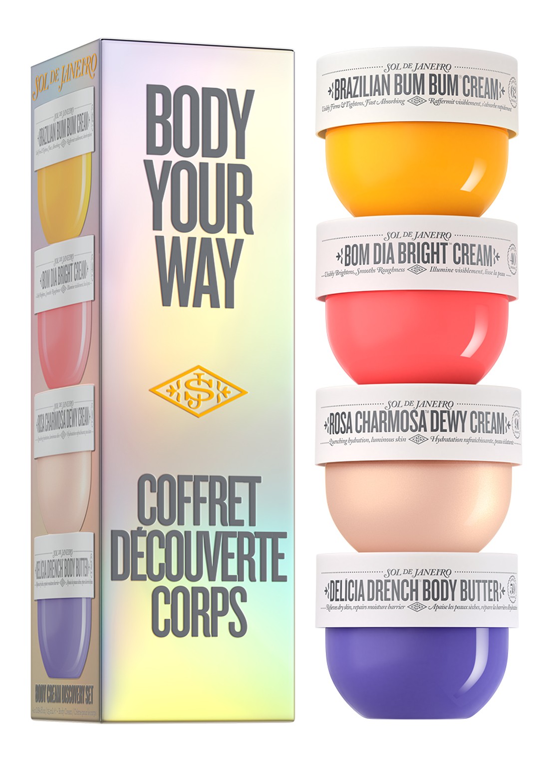 Sol de Janeiro Body Your Way Body Cream Set - Limited Edition verzorgingsset - voorkant 2 undefined