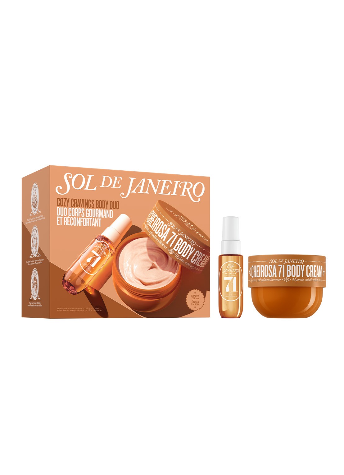 Sol de Janeiro Cheirosa 71 Cozy Cravings Body Duo - Limited Edition verzorgingsset - voorkant undefined