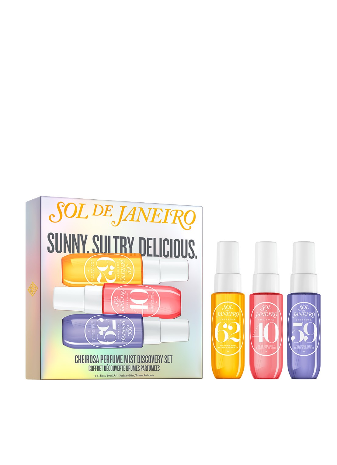 Sol de Janeiro Cheirosa Perfume Mist Discovery Set - geurenset - voorkant 2 undefined