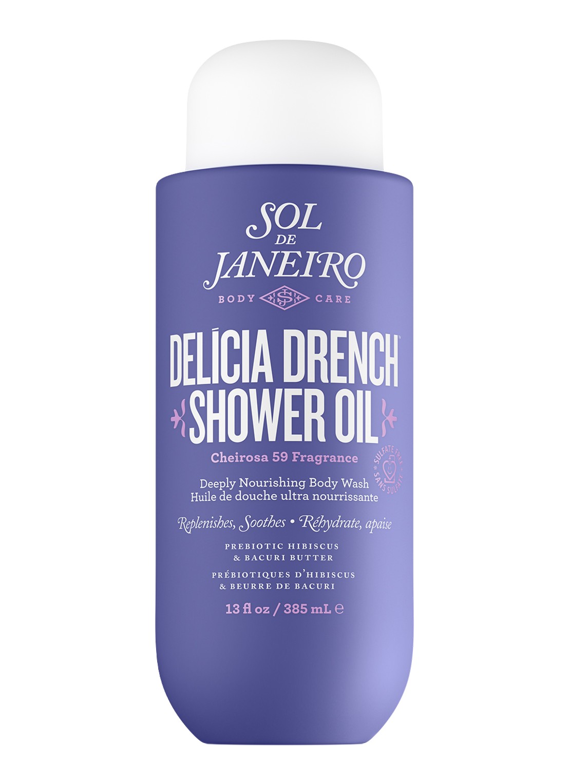 Sol de Janeiro Delicia Drench Shower Oil - doucheolie - voorkant 3 undefined