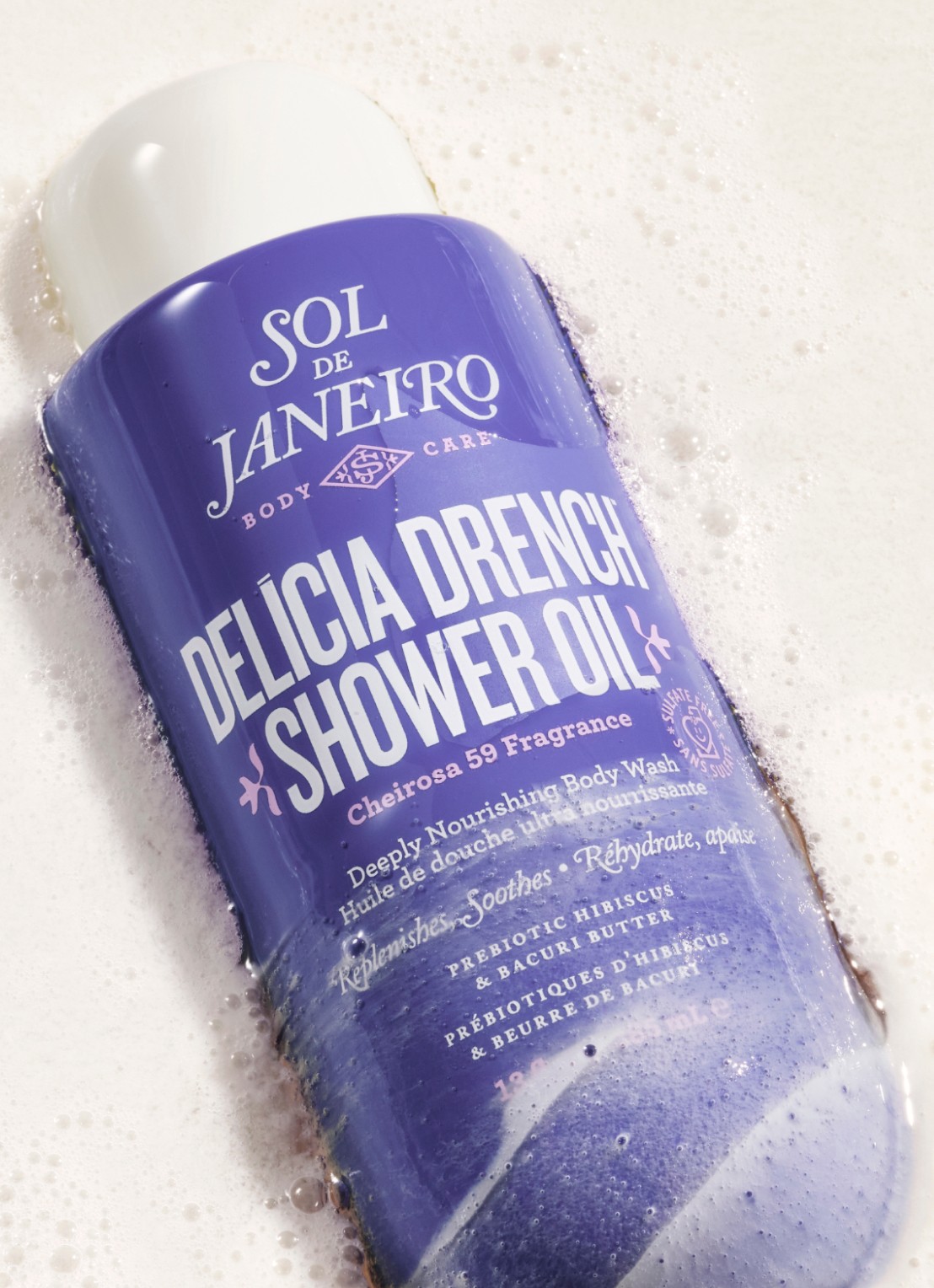 Sol de Janeiro Delicia Drench Shower Oil - doucheolie - voorkant 2 undefined