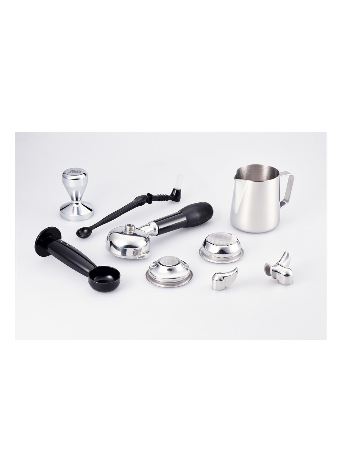 Solis Barista Gran Gusto espressomachine 1014 - detail 4 zilver