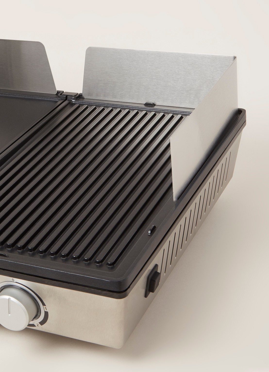 Solis Deli contactgrill  49,5 x 40,5 cm - detail 2 zilver
