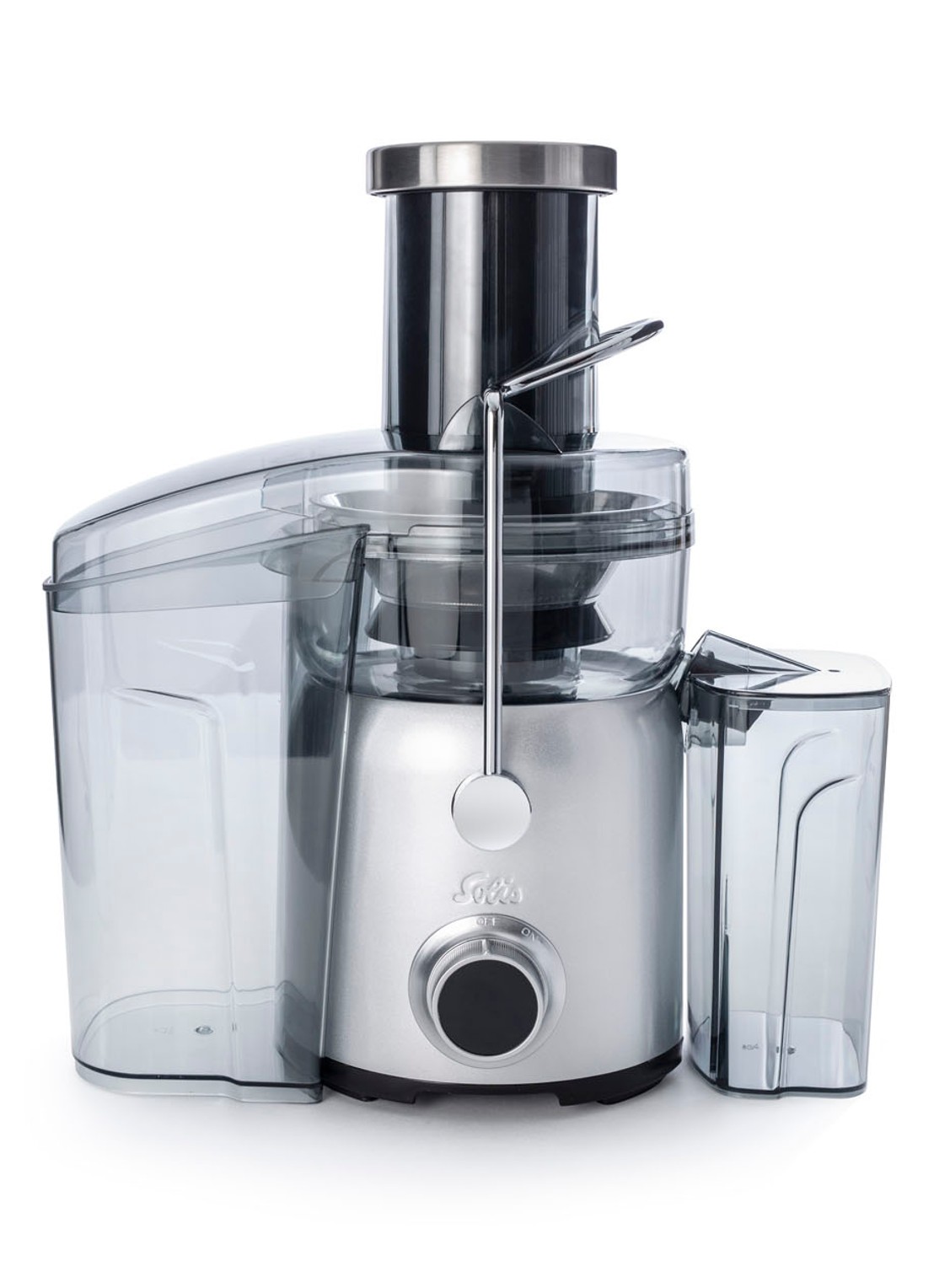 Solis Juice Fountain Compact sapcentrifuge  - voorkant zilver