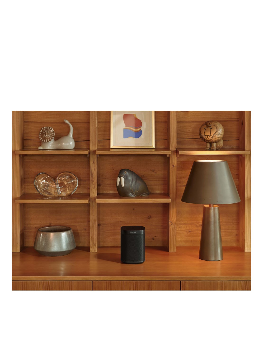 Sonos One SL speaker - detail 3 zwart