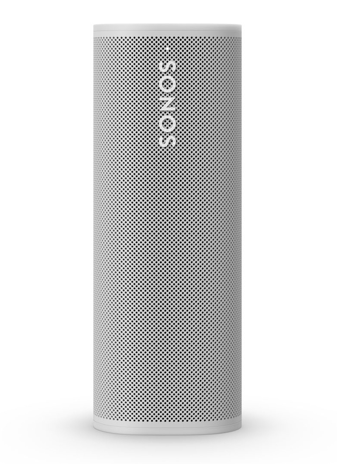 Sonos Roam smart speaker met Google Assistant stembediening - voorkant wit