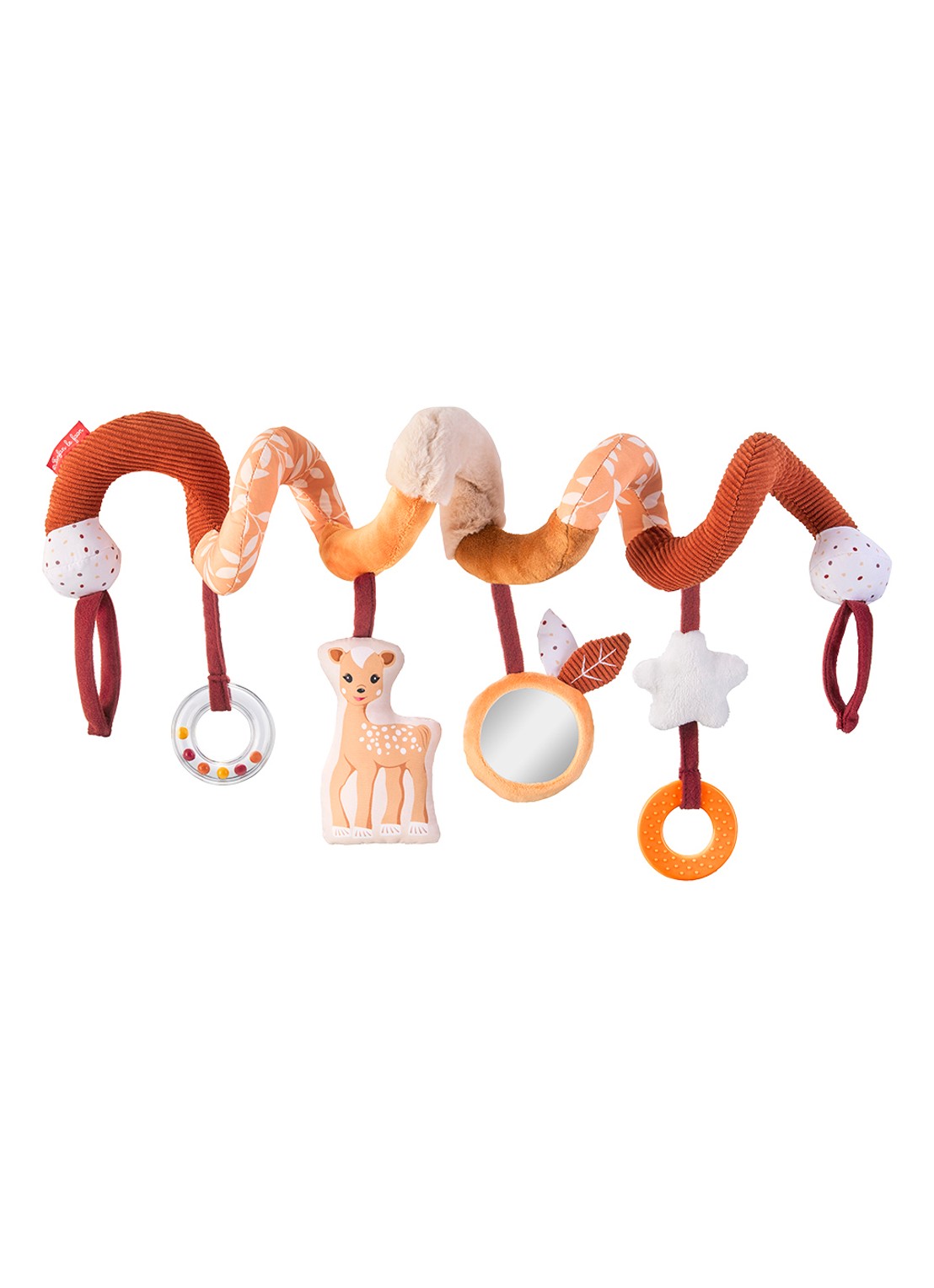 Sophie de Giraf Fanfan activiteitenspiraal - voorkant 2 multicolor