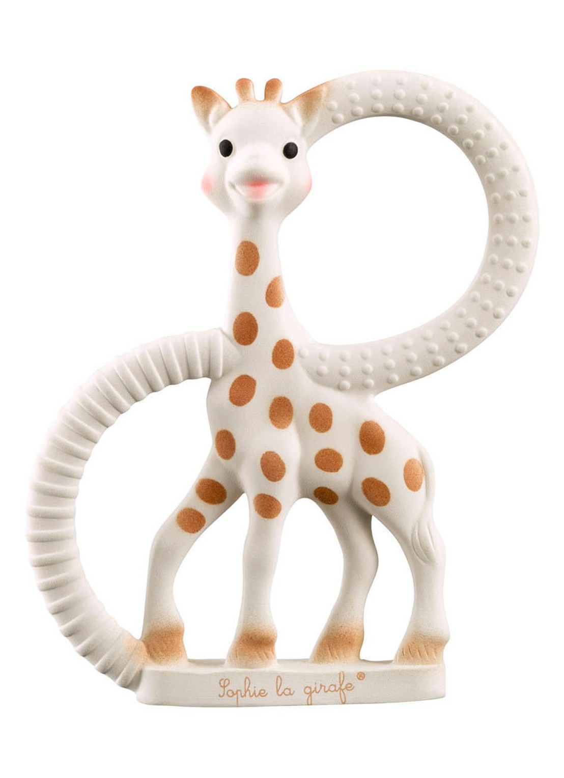 Sophie de Giraf So'Pure bijtring 11,5 cm - voorkant 2 gebroken wit