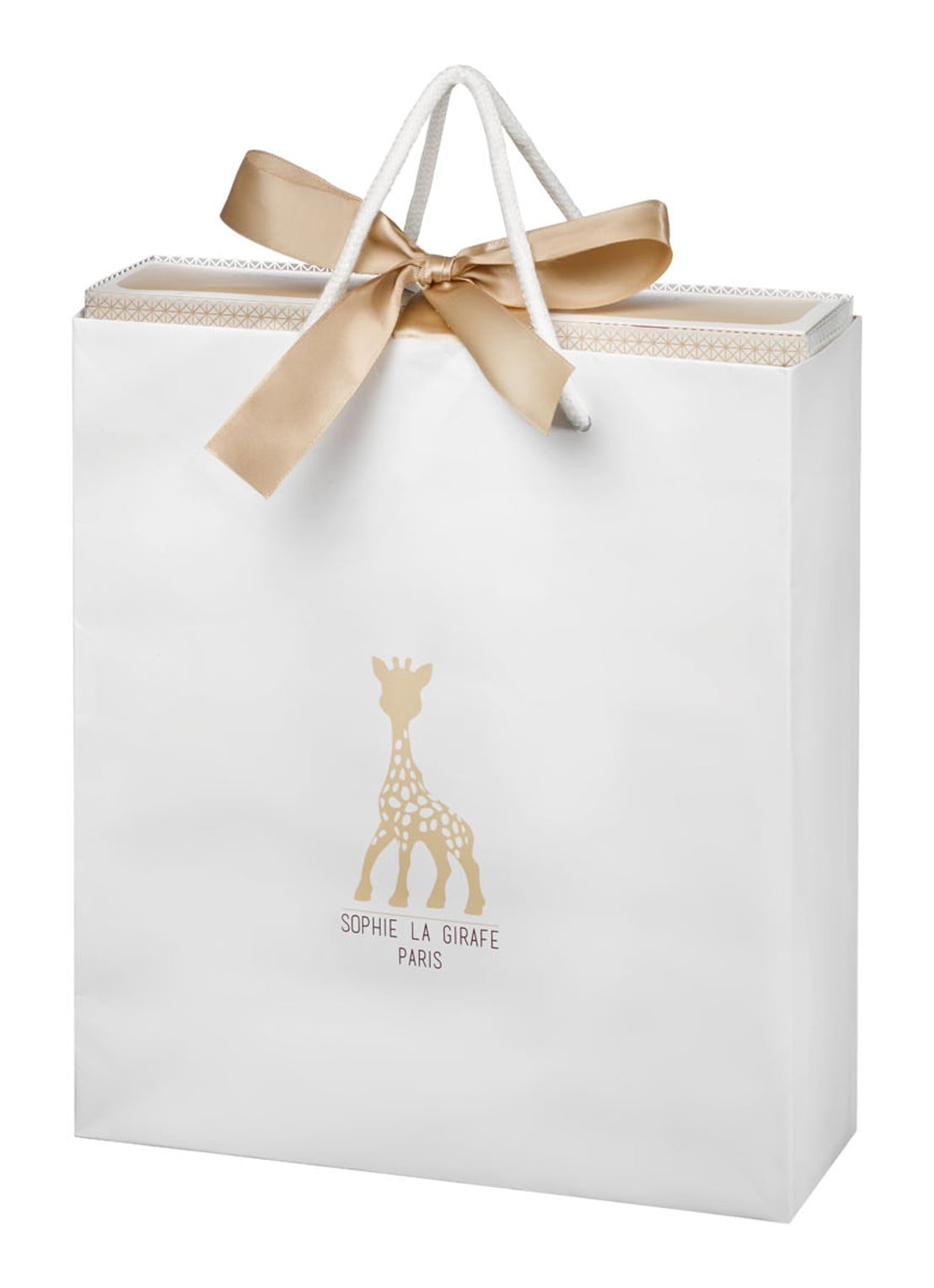 Sophie de Giraf Sophiesticated cadeauset small set van 5 - detail 2 donkerbeige
