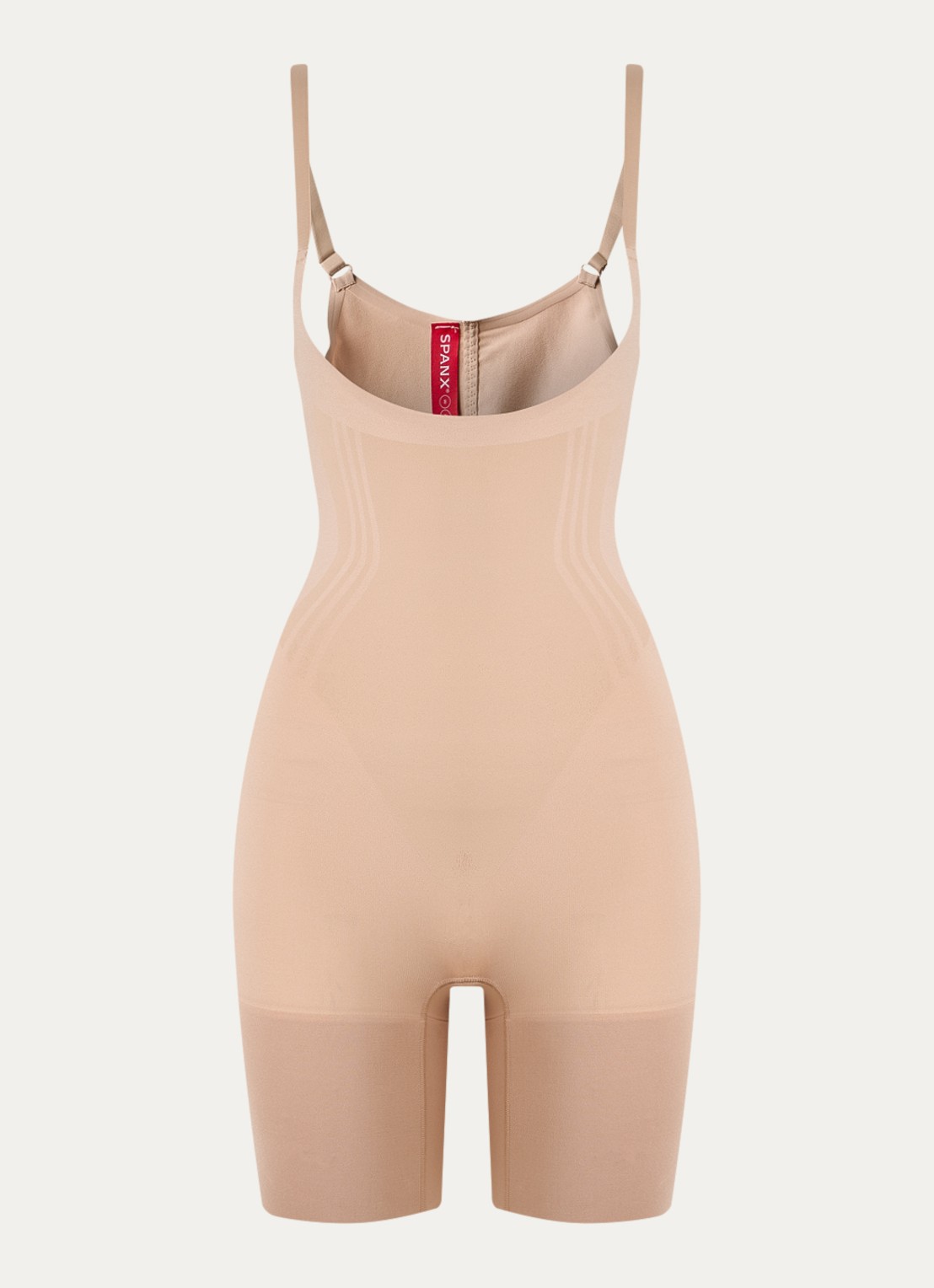 SPANX Gofigure corrigerende body - voorkant 4 beige