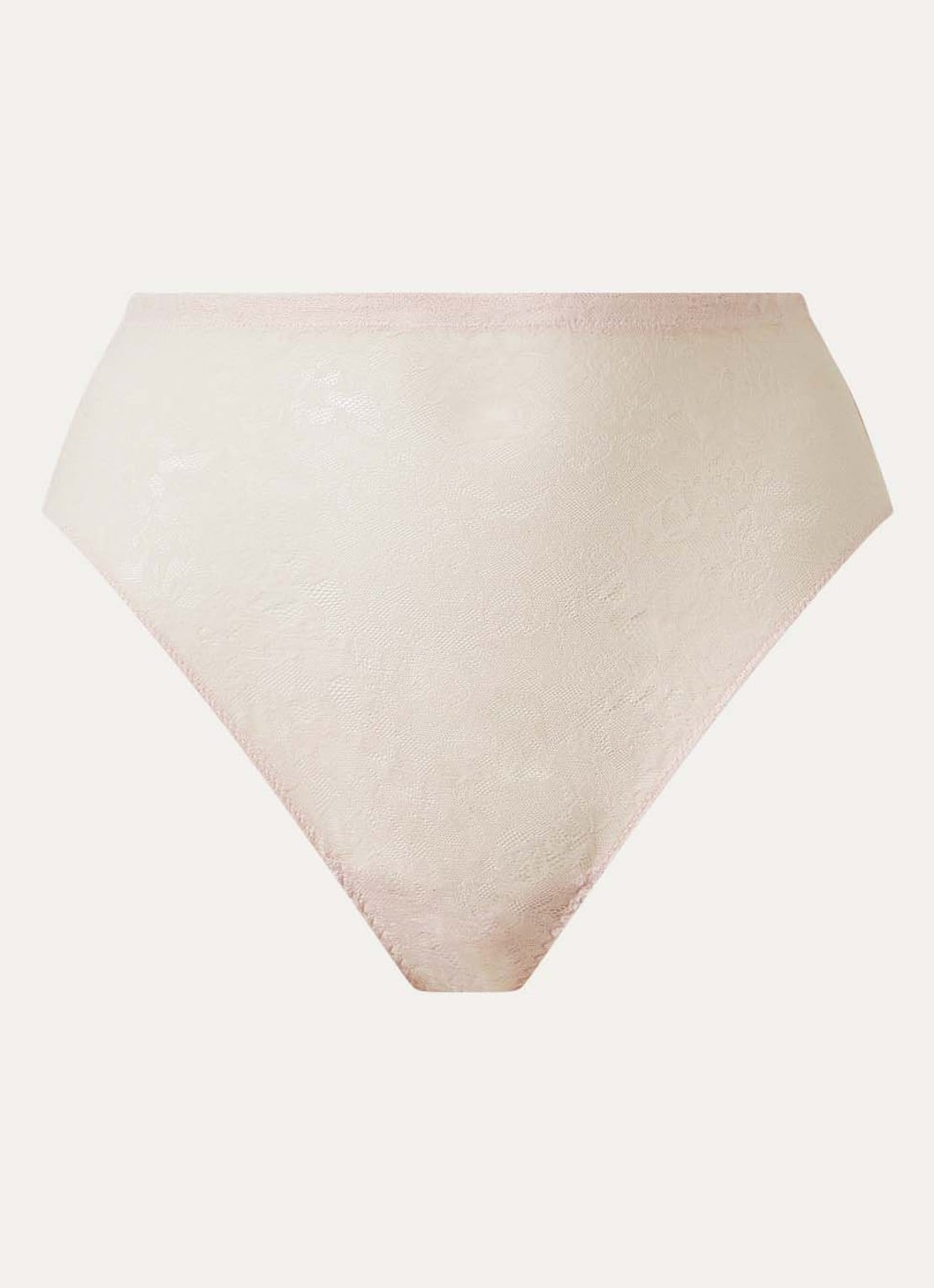 SPANX High waist hipster van kant - voorkant 3 creme