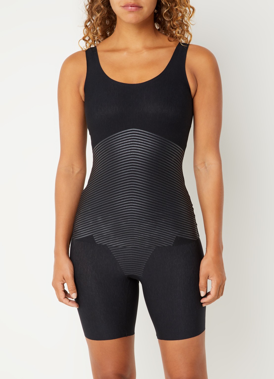 SPANX Tanktop met structuur - detail 2 zwart