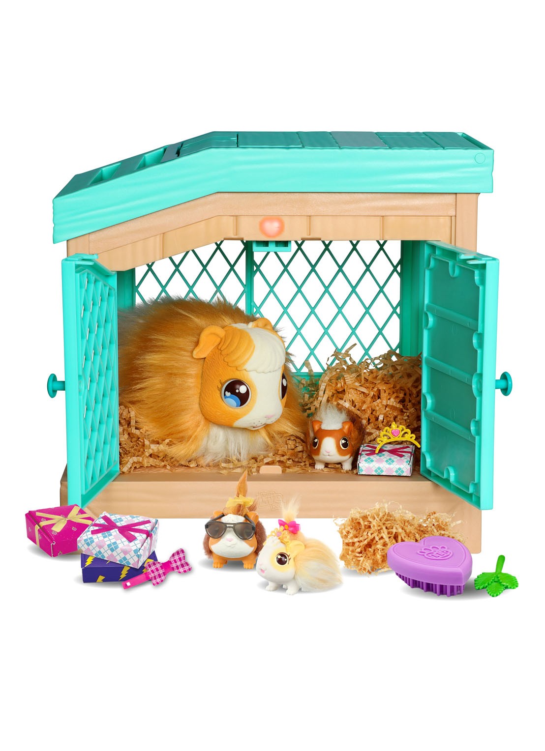 Spectron Little Live Pets Mama Suprise Cavia speelgoed - voorkant 7 multicolor