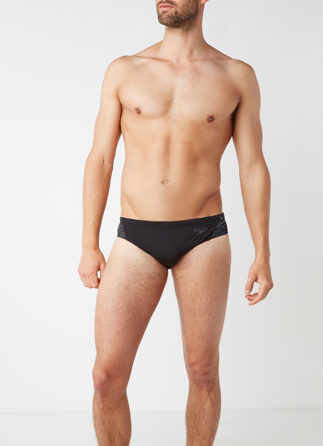 Speedo Endurance zwembroek - voorkant 2 zwart