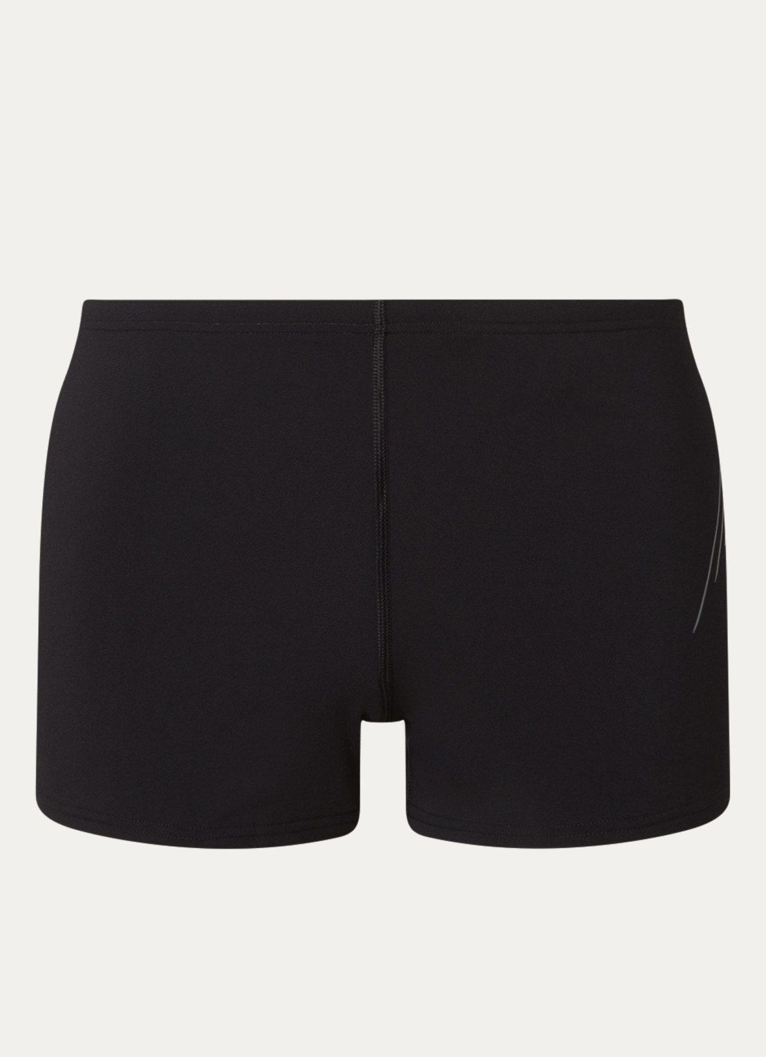 Speedo + H-Boom zwemboxer met logo - voorkant zwart