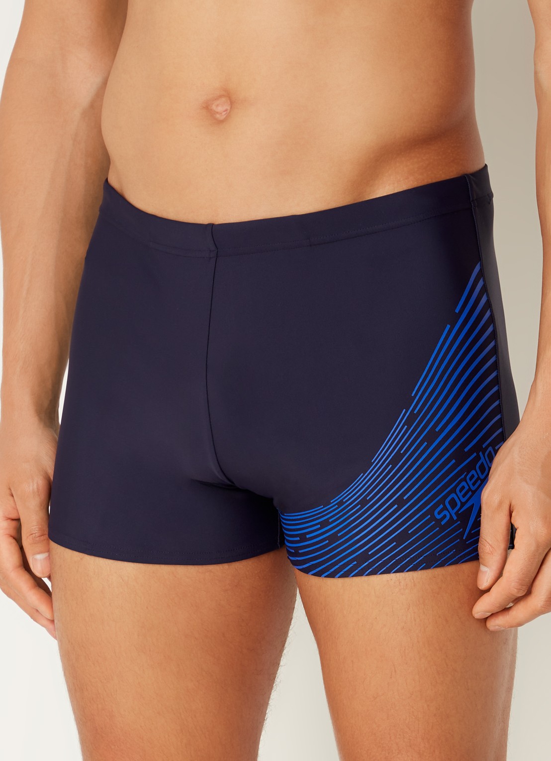 Speedo  Medley zwemboxer met logo - detail multicolor