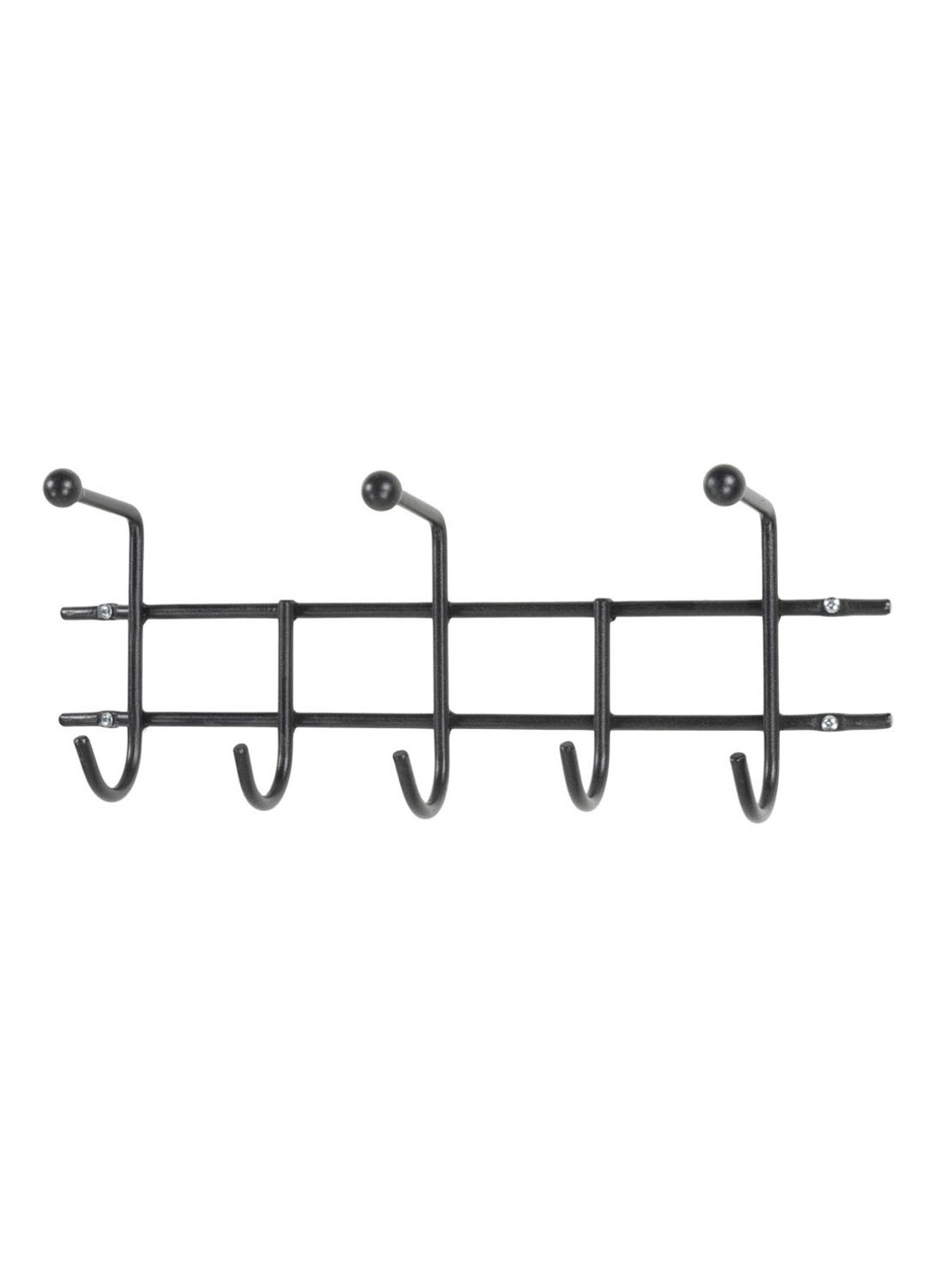 Spinder BARATO kapstok - 3 haken - voorkant zwart