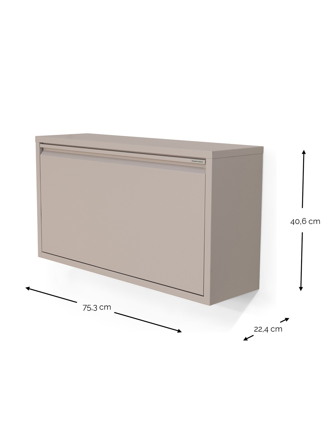 Spinder Billy 1 Maxi schoenenkast 40,5 cm - detail 7 taupe