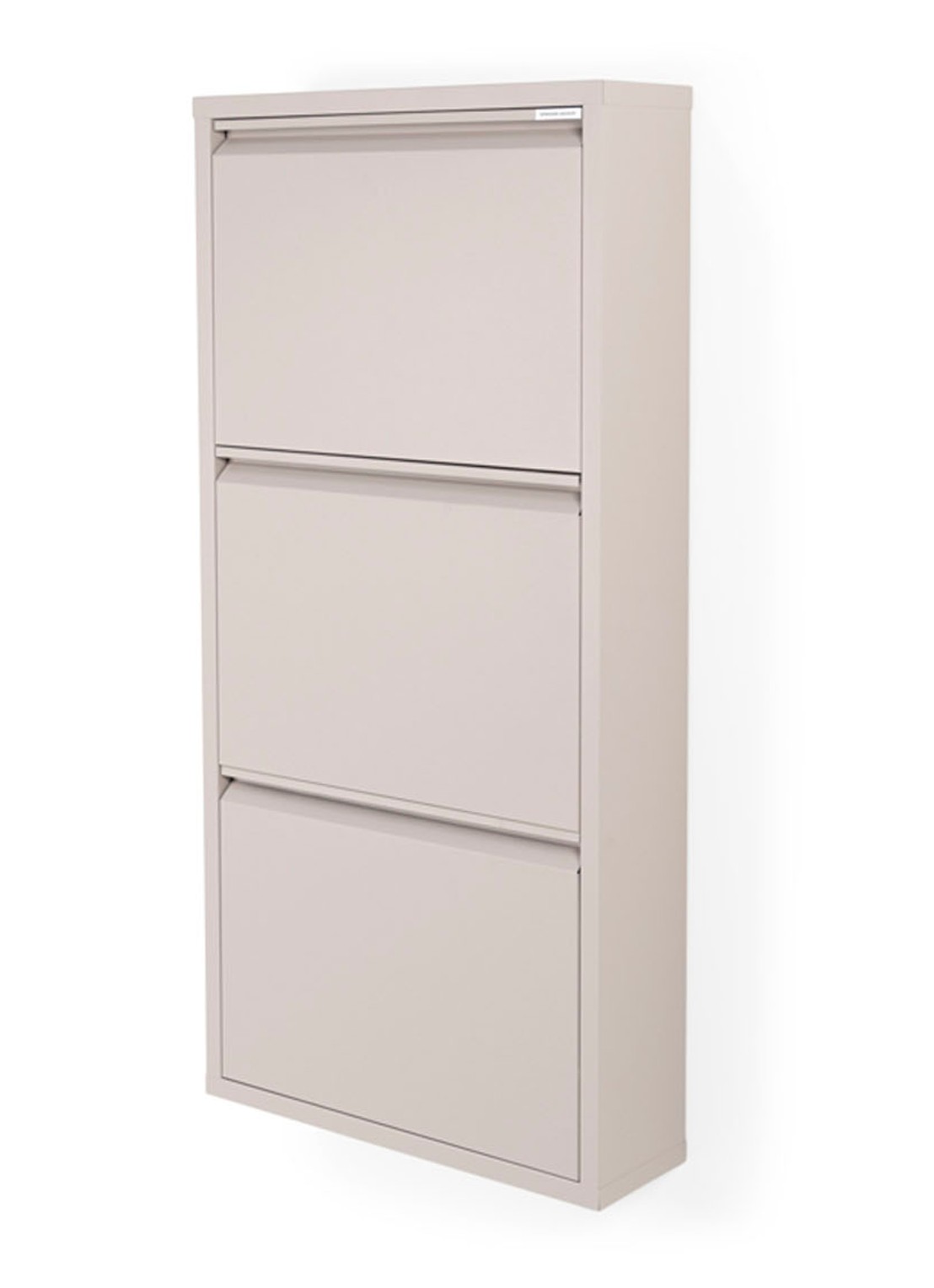 Spinder Billy 3 schoenenkast 50 cm met 3 vakken - voorkant 4 taupe
