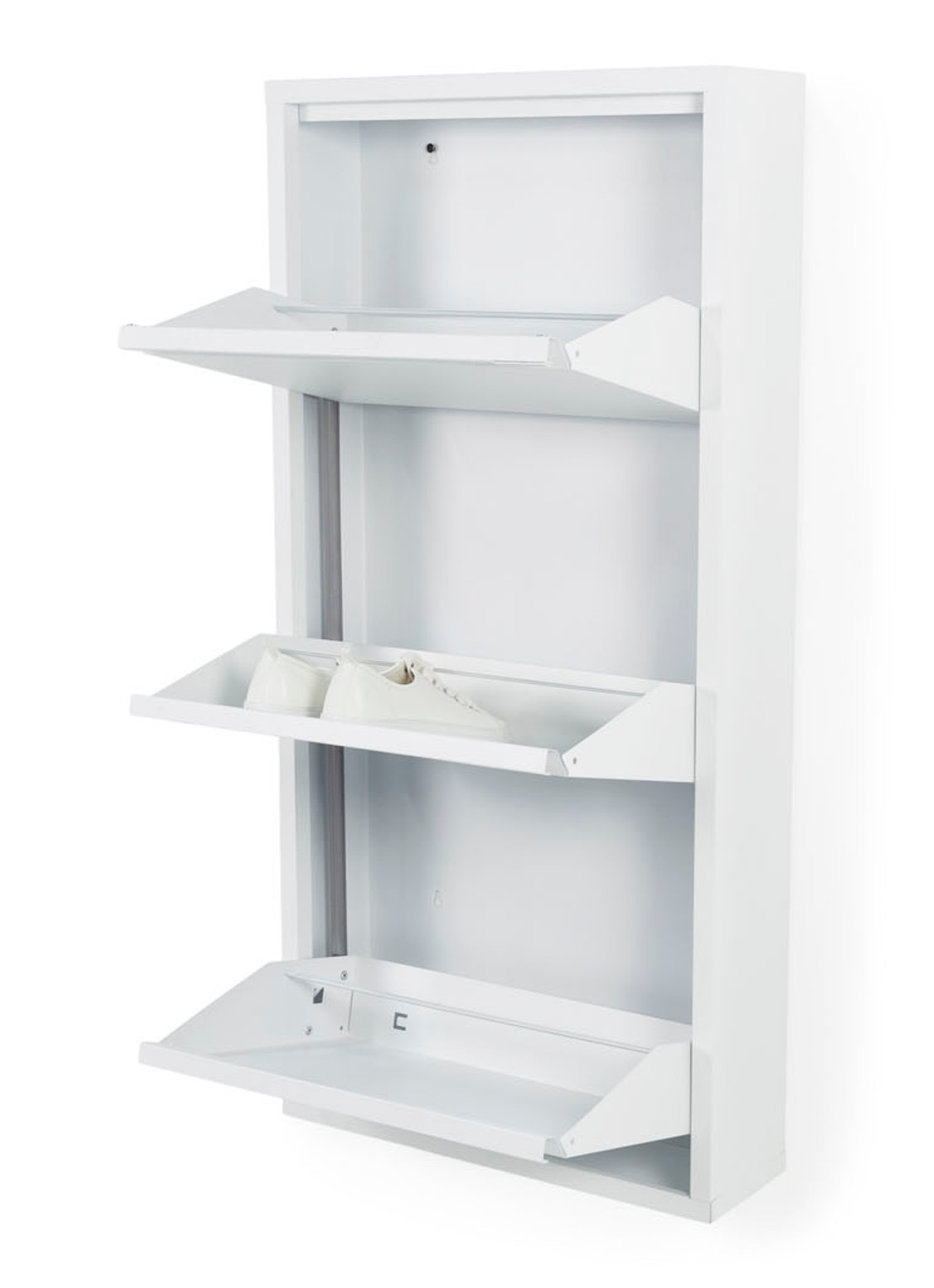 Spinder Billy 3 schoenenkast 50 x 103 x 15 cm - detail 4 wit