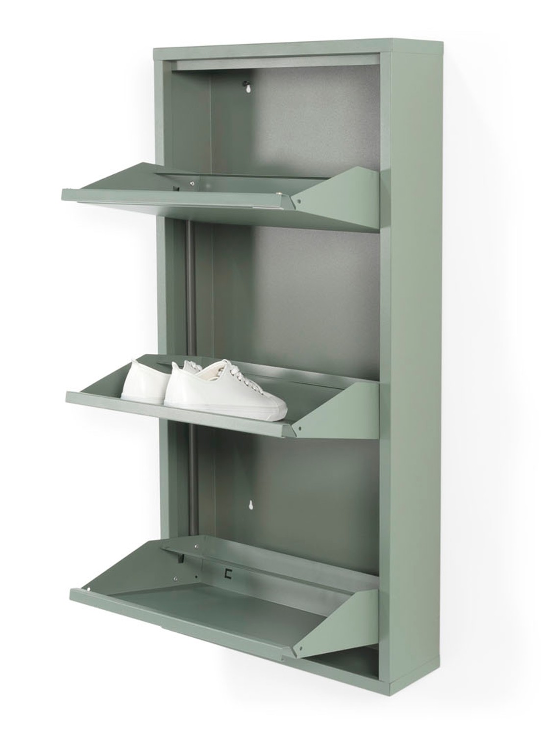 Spinder Billy 3 schoenenkast 50 x 50 cm - detail 2 khaki