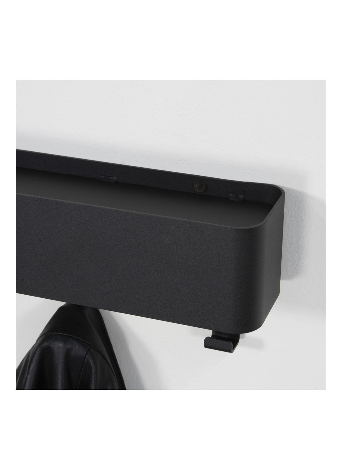 Spinder Dax Play 3 kapstok 28 cm - detail zwart