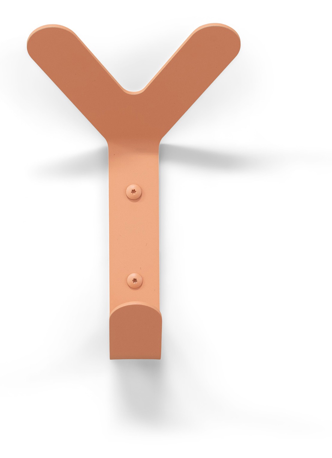 Spinder Frondo Hook wandhaak - voorkant 2 oranje