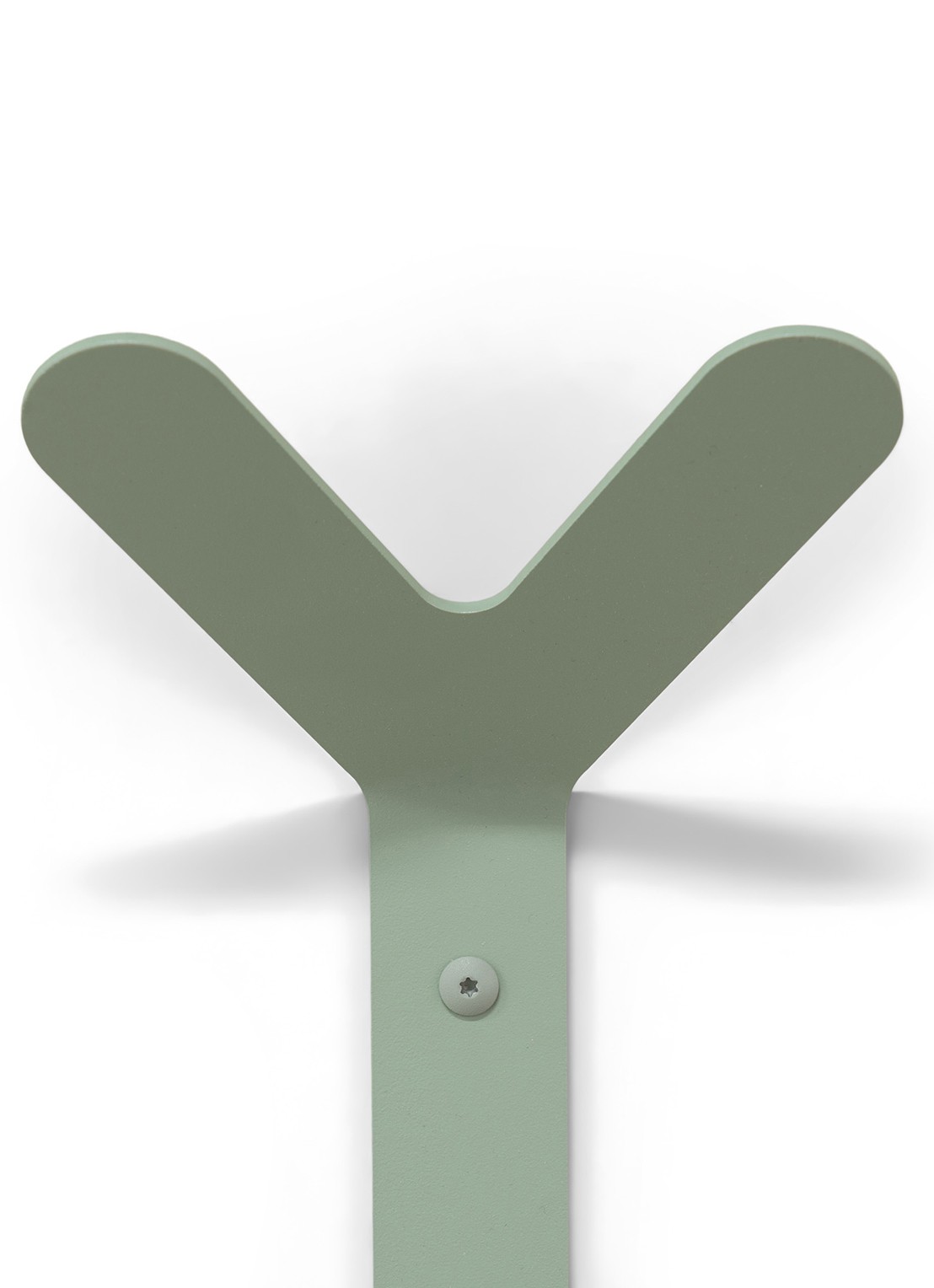 Spinder Frondo Hook wandhaak - achterkant 5 lindegroen