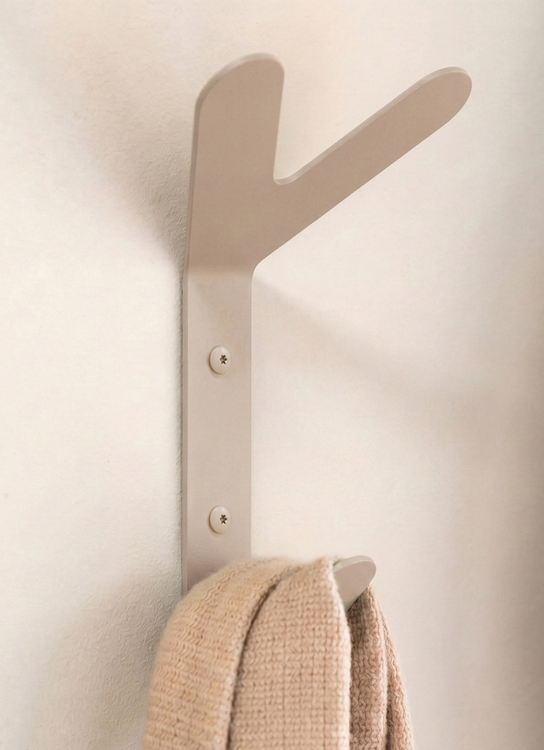Spinder Frondo Hook wandhaak - detail 4 taupe