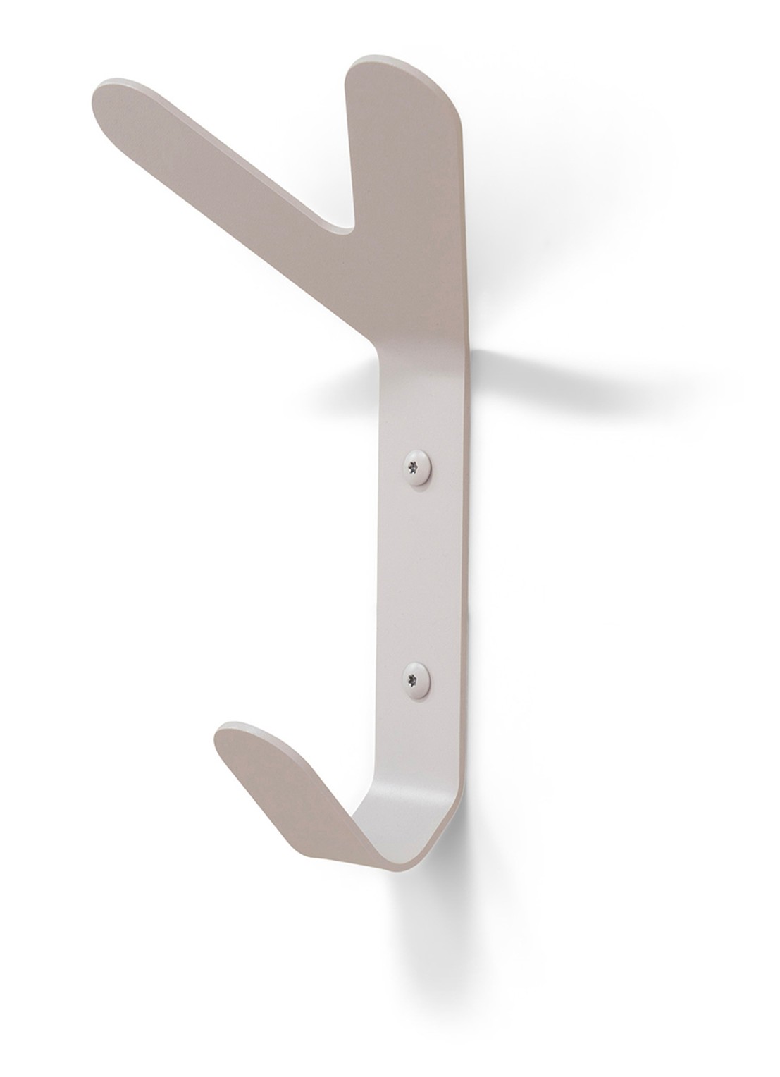 Spinder Frondo Hook wandhaak - voorkant taupe