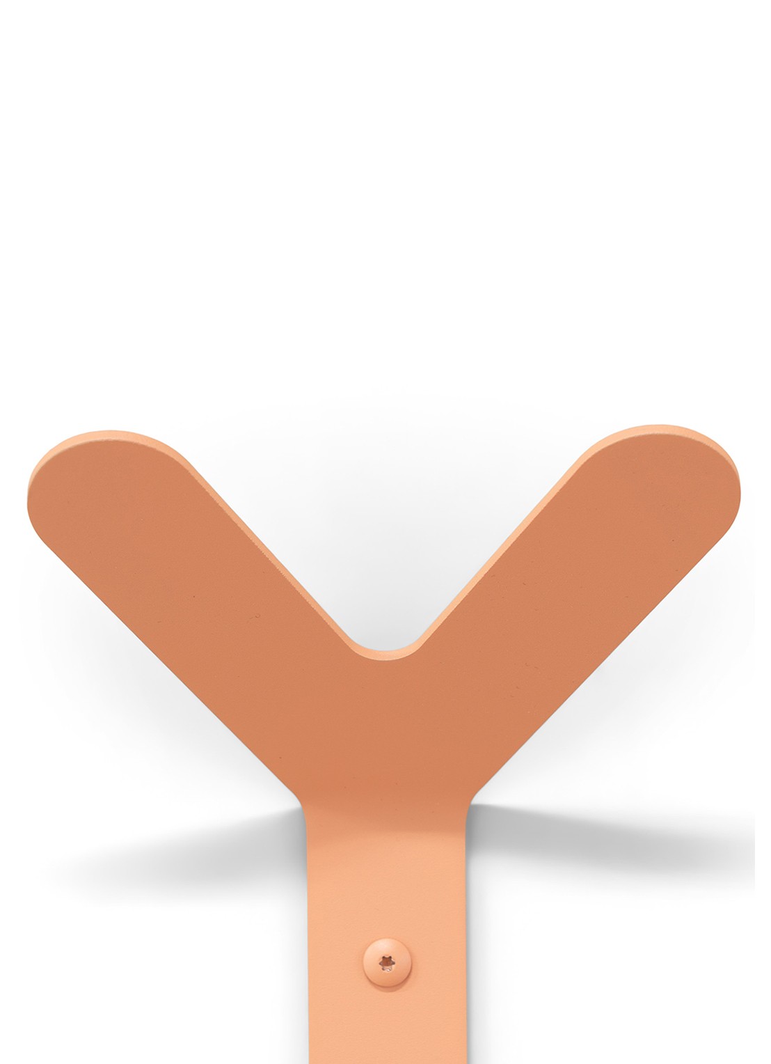 Spinder Frondo wandkapstok - achterkant oranje