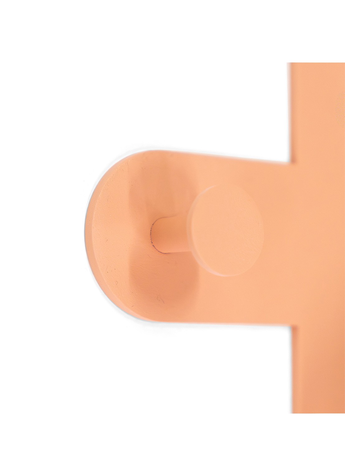 Spinder Frondo wandkapstok - detail 4 oranje