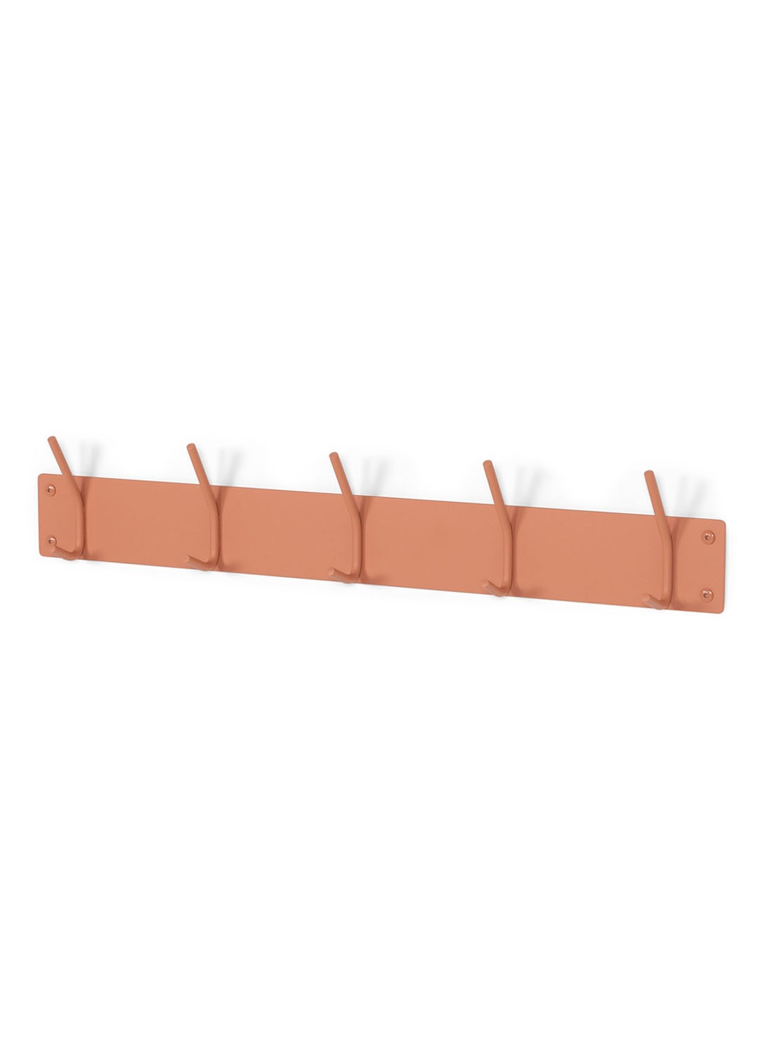 Spinder Fusion 5 kapstok 70 cm met 5 haken - achterkant 5 oranje