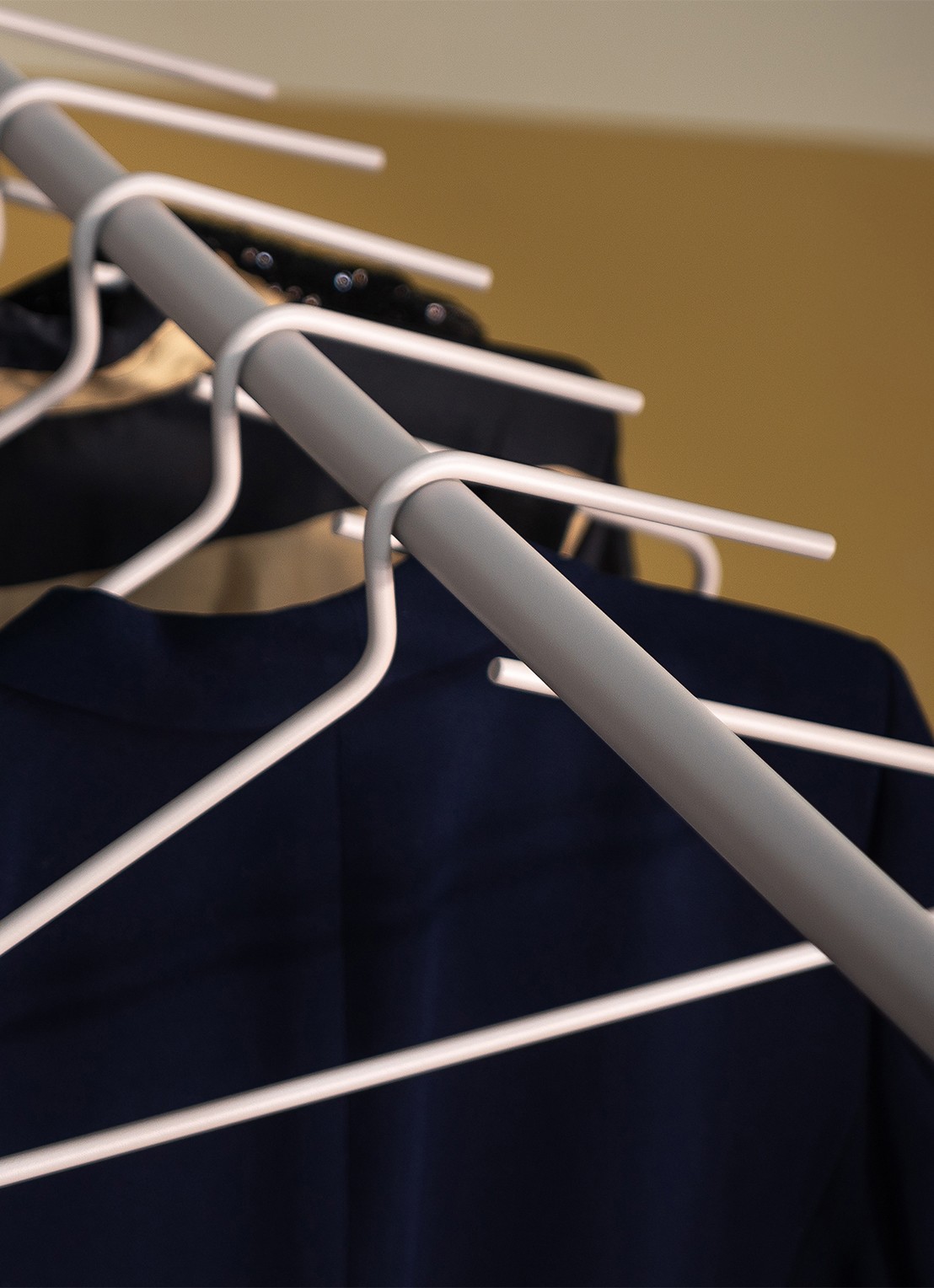 Spinder Hang-On kledinghanger set van 5 - detail 5 zwart