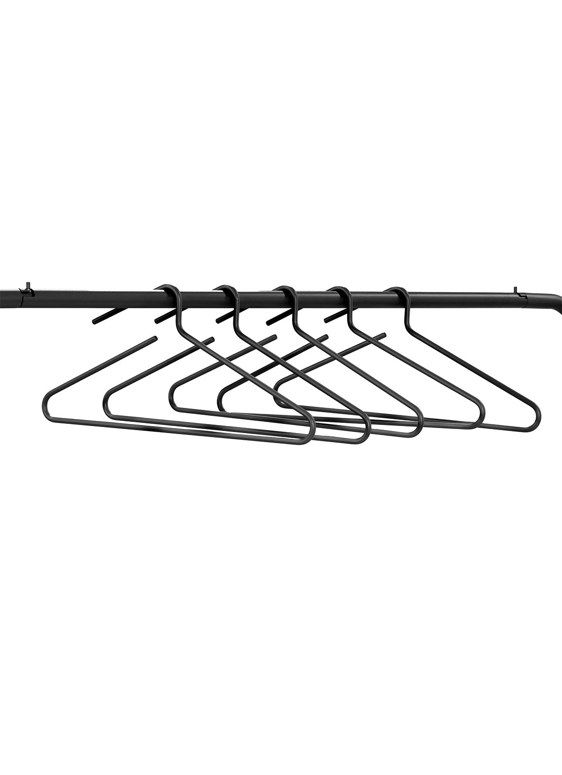 Spinder Hang-On kledinghanger set van 5 - voorkant 2 taupe