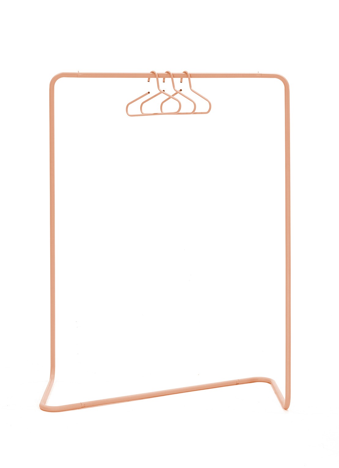 Spinder Hang-On kledingrek 160 cm - voorkant oranje