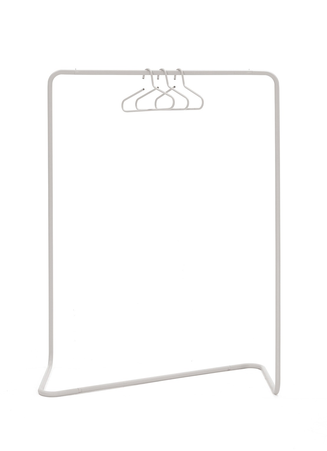 Spinder Hang-On kledingrek 160 cm - voorkant taupe